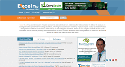 Desktop Screenshot of exceltip.com